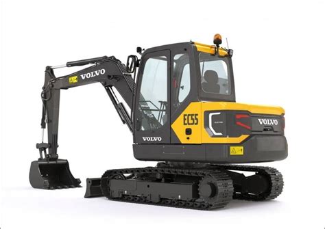 volvo compact excavator ec55|volvo ec55 thumb.